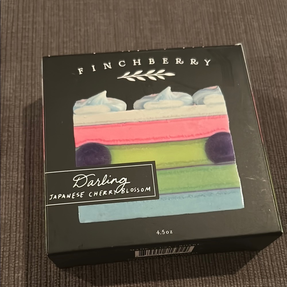 Finchberry Darling Japanese Cherry Blossom Soap Bar 4.5oz